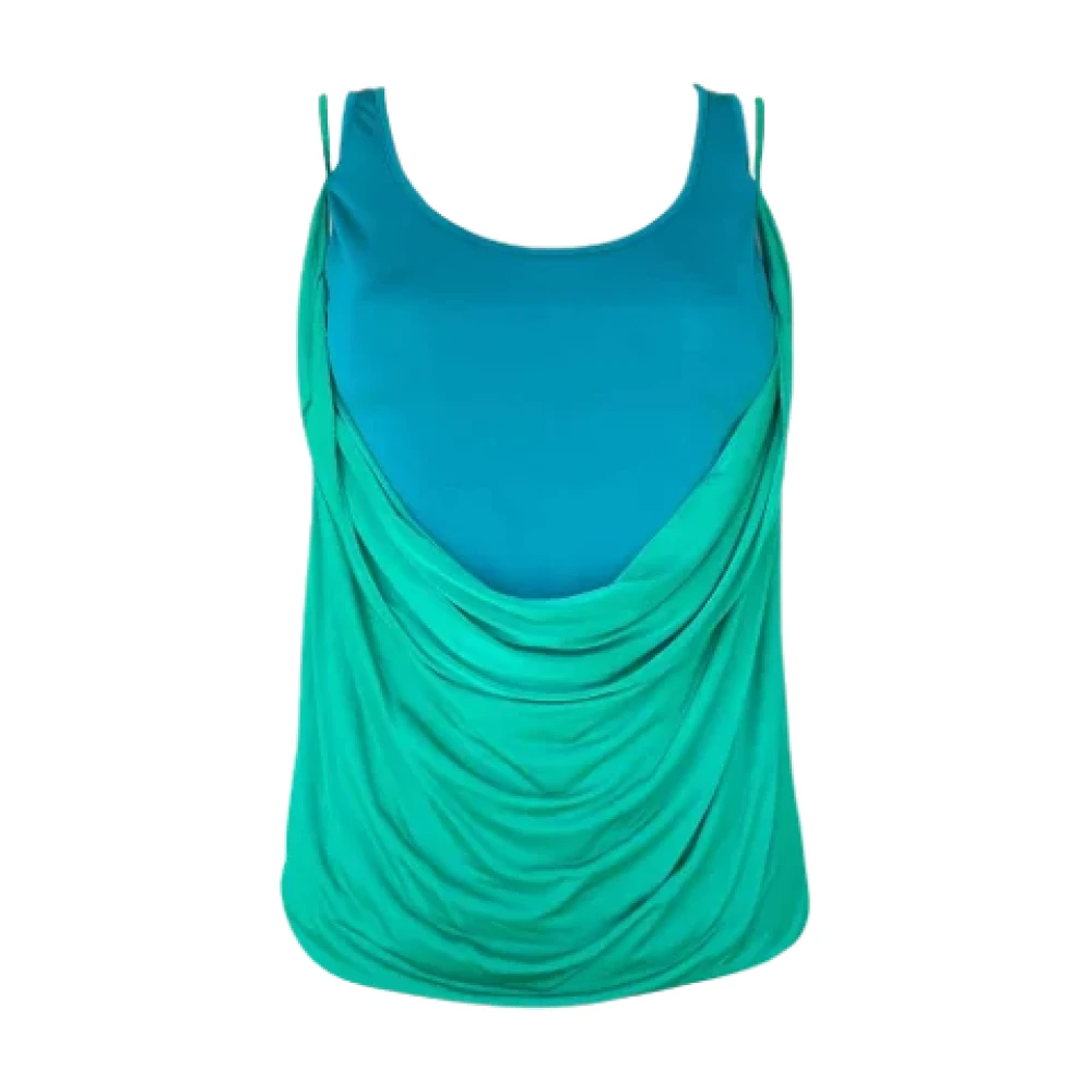 Missoni Pre-owned Viscose tops Blue Dames