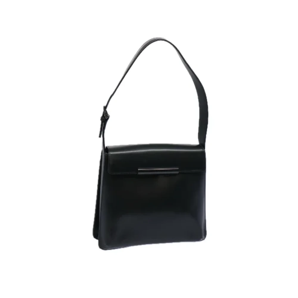 Givenchy Pre-owned Leather shoulder-bags Black Dames