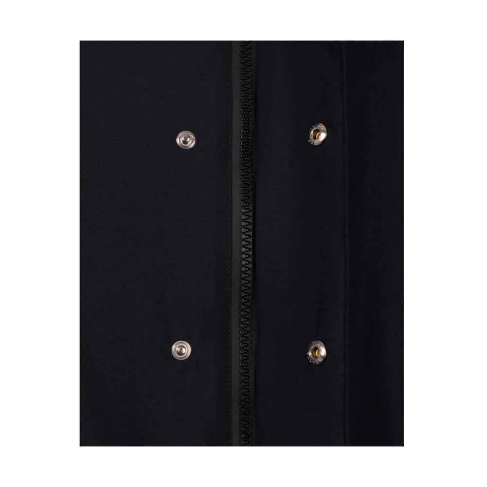 Herno Gore 2-laags Carcoat met Capuchon Blue Heren