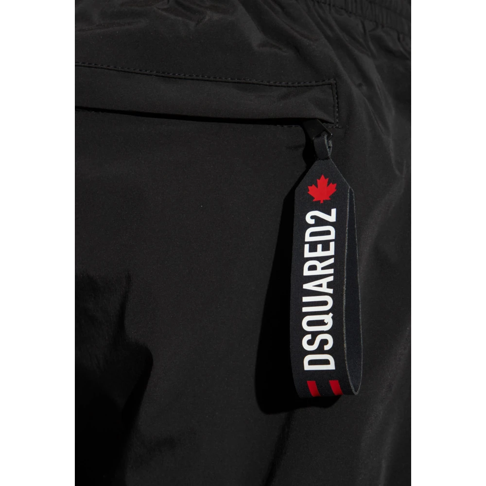 Dsquared2 Zwarte Sea Zwembroek Black Heren