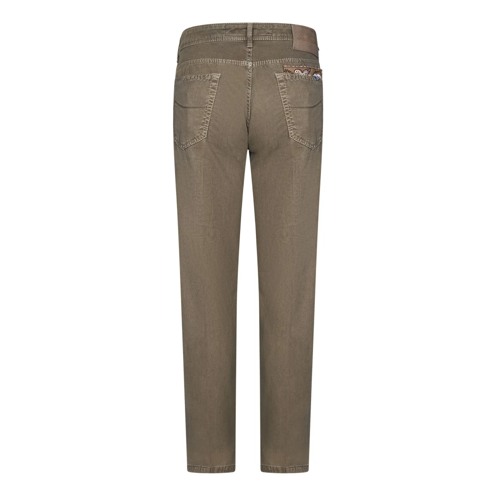 Jacob Cohën Beige Slim Fit Jeans Aw24 Beige Heren