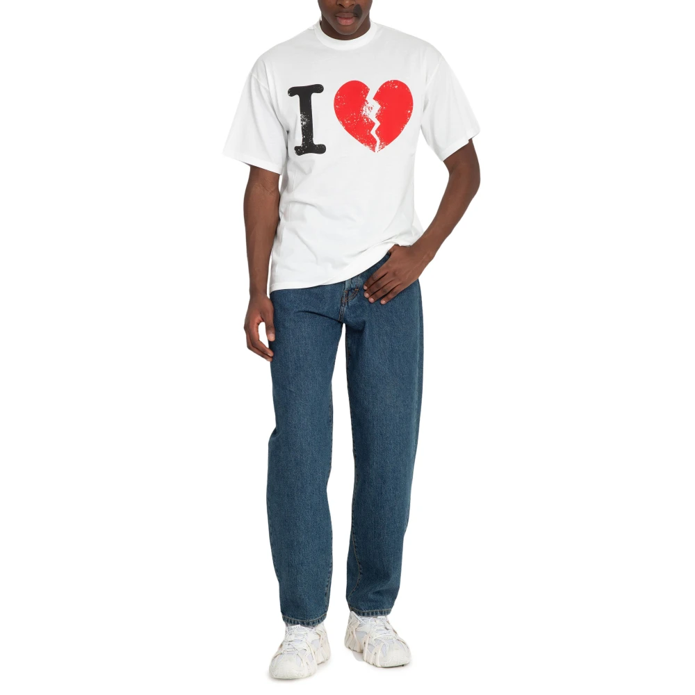 Magliano Print Tee met Uniek Ontwerp White Heren