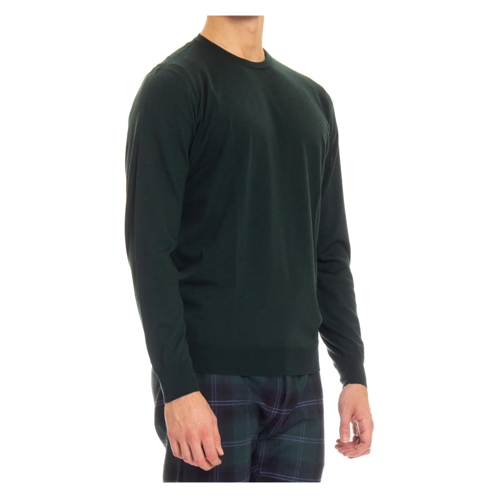 Drumohr Round-neck Knitwear Green Heren
