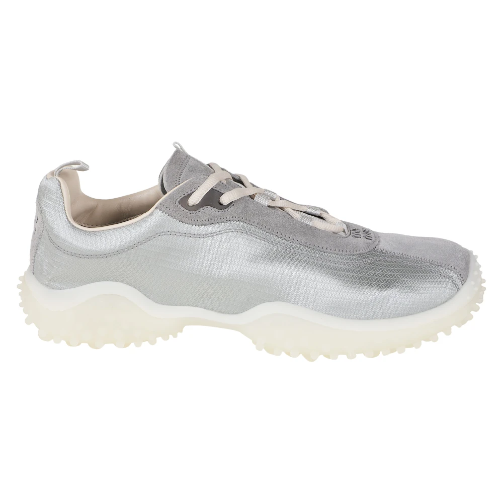 Miu Miu Allacciate Low Top Sneaker - Female - Sneakers - Gray - 7 Uk - Shoes