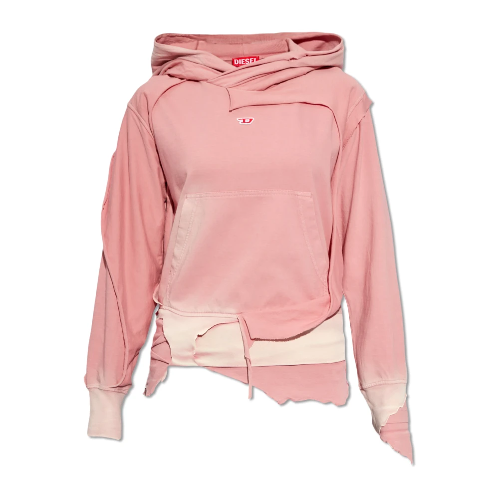 Diesel F-Matte hoodie Pink Dames