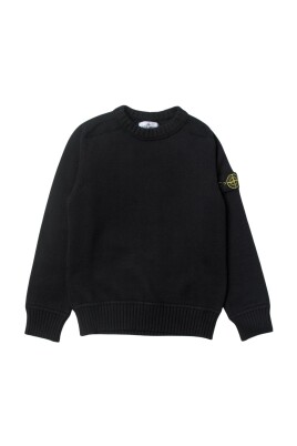 enfant-pull-bleu-en-coton-tricote