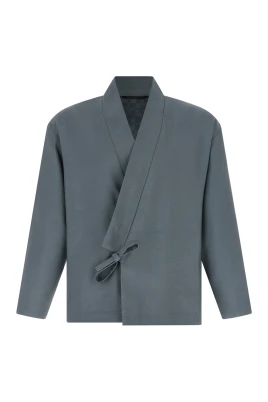 Kimono Jacka i Viskos och Ull