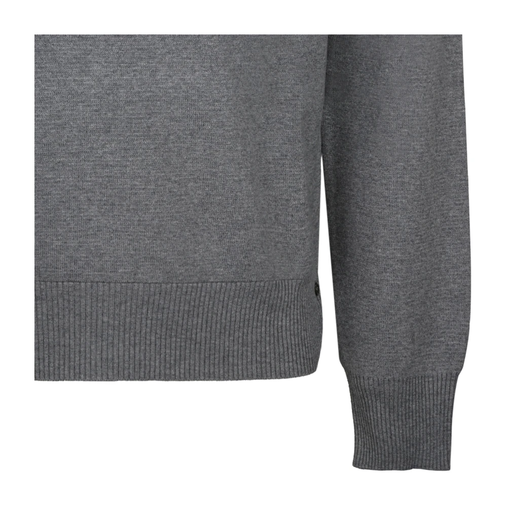 Thom Browne Milano Stripe Pullover Sweater Gray Heren