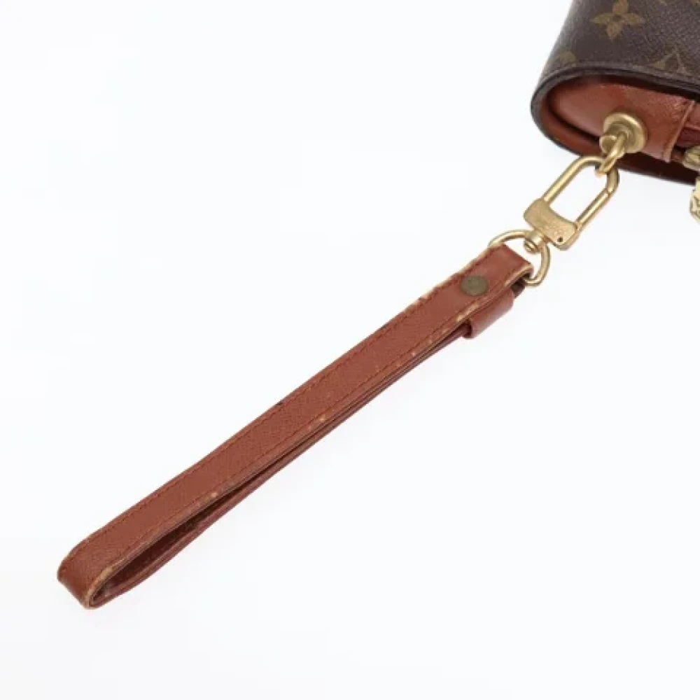 Louis Vuitton Vintage Pre-owned Canvas clutches Brown Dames