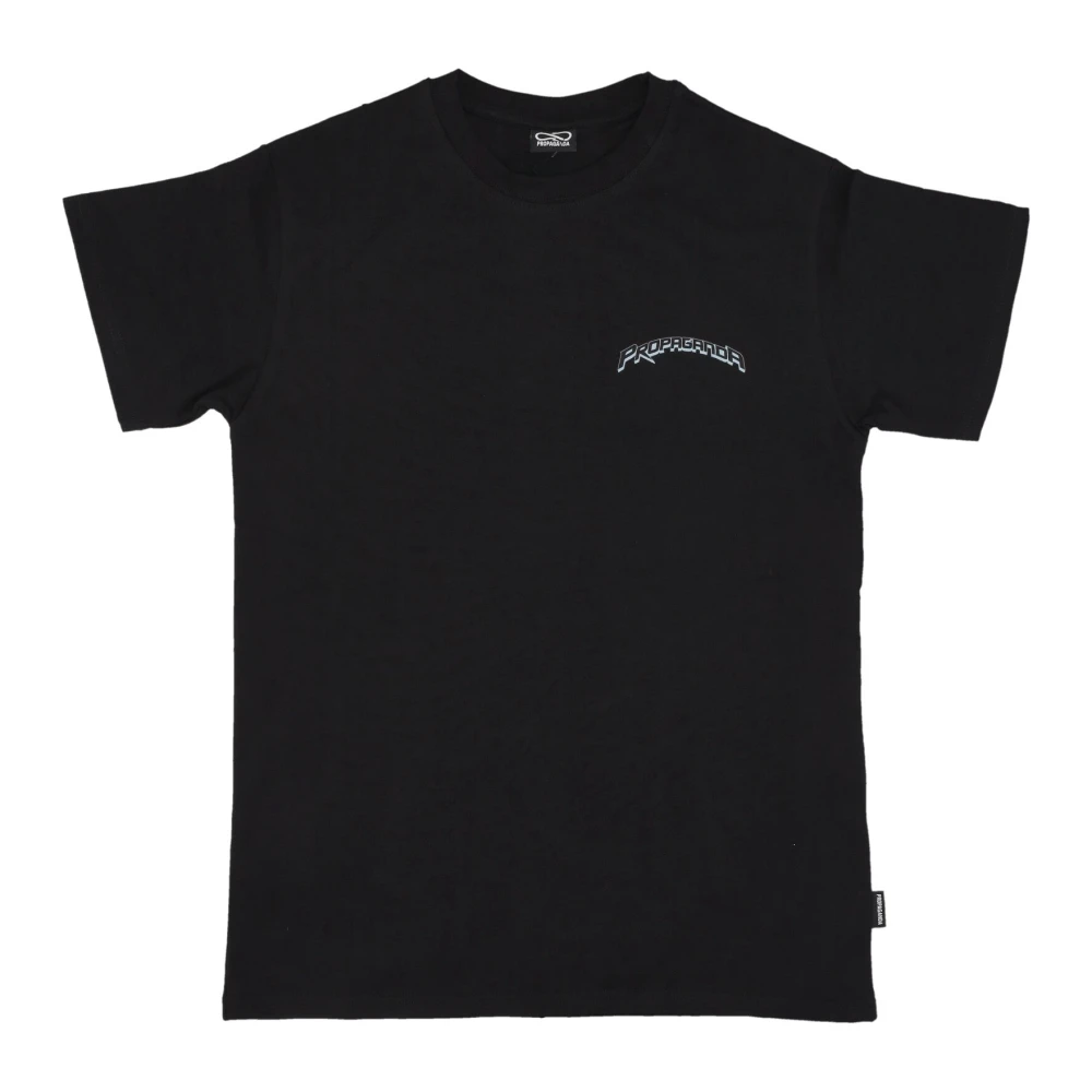 Propaganda Zwarte Triangle Pain Tee Black Heren