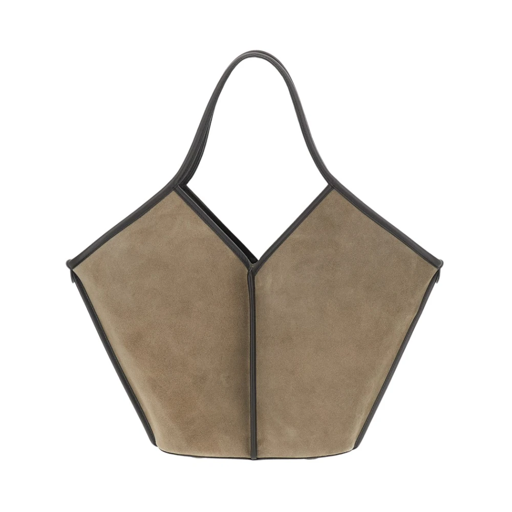 Hereu Gray Shoulder Bags - Female - Shopping Bags - One Size - Bags