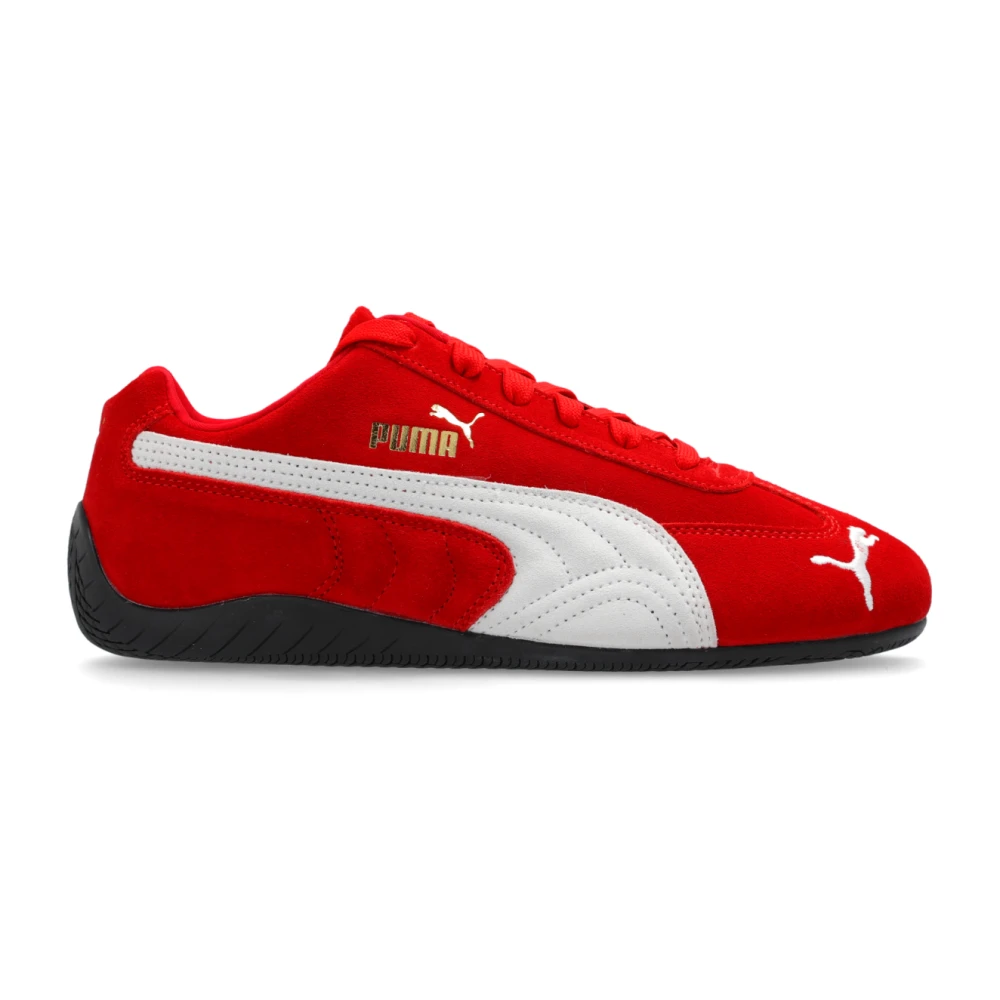 Puma Red Sports Shoes `Speedcat` - Male - Sneakers - 7 1/2 Uk - Shoes