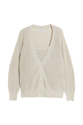 ensemble-pull-et-cardigan-en-lin-et-coton-beige