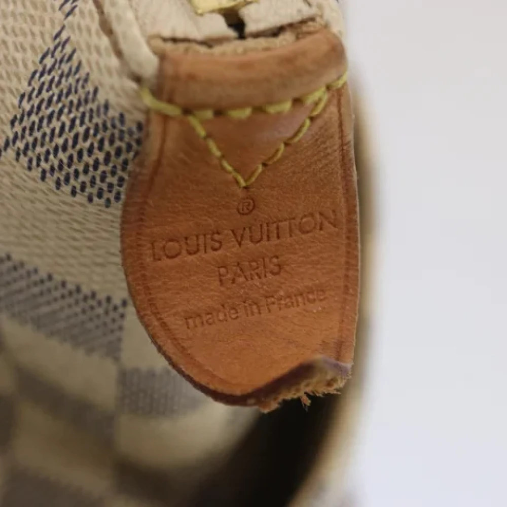Louis Vuitton Vintage Pre-owned Canvas shoulder-bags Gray Dames