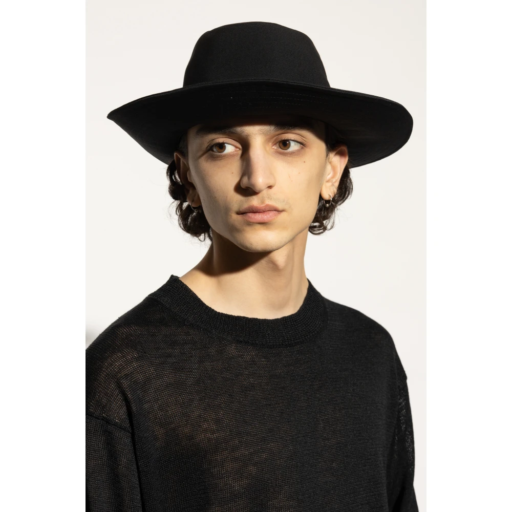 Y-3 Wollen muts Black Heren
