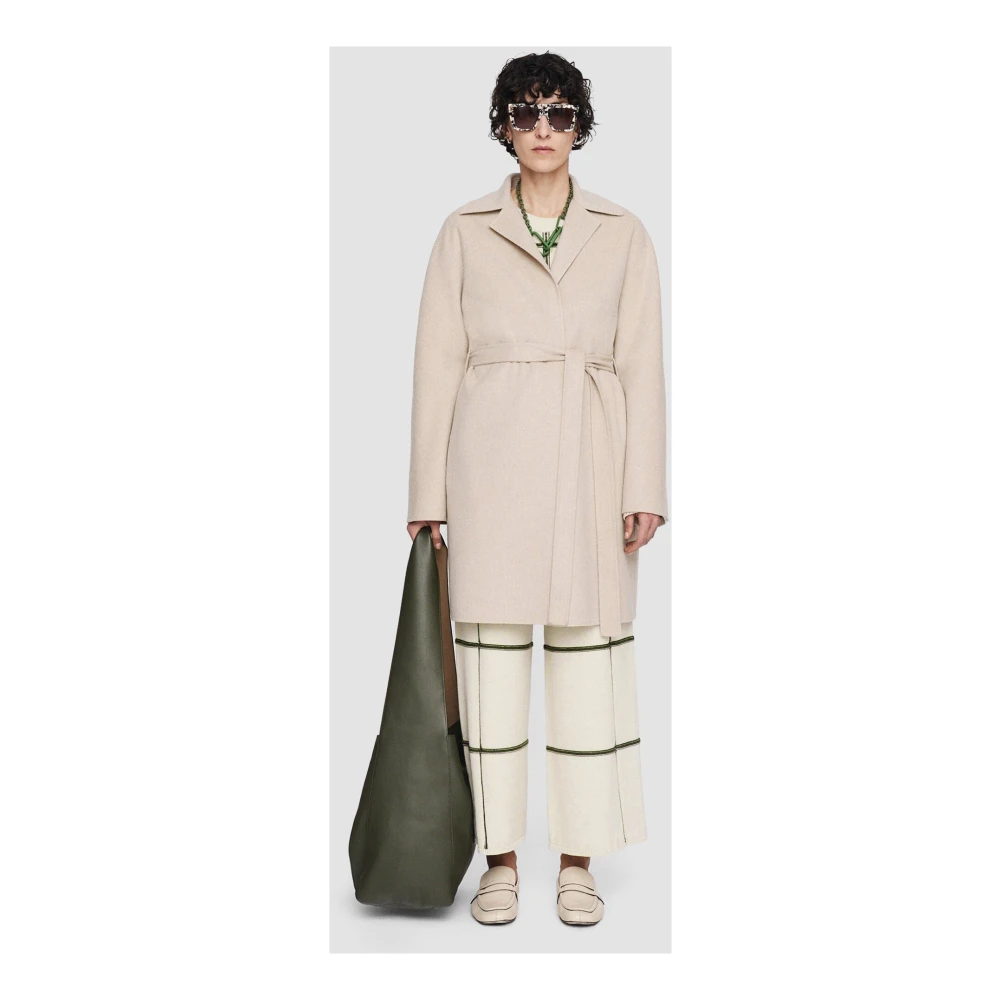 joseph Lichte dubbelzijdige wikkeljas Beige Dames