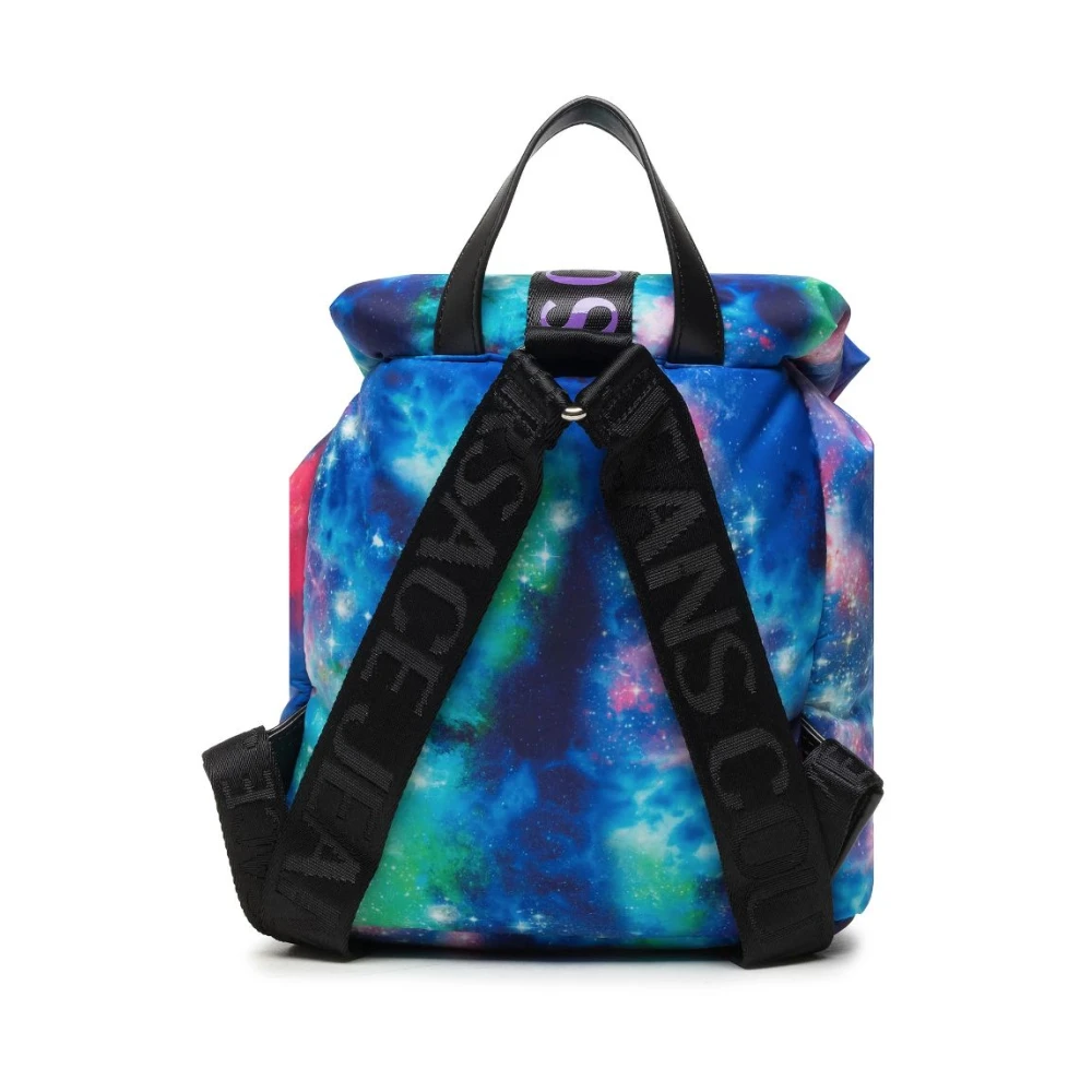 Versace Jeans Couture Multicolor Ruimte Motief Rugzak Multicolor Heren