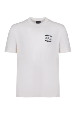 Vit kortärmad T-shirt AF12926