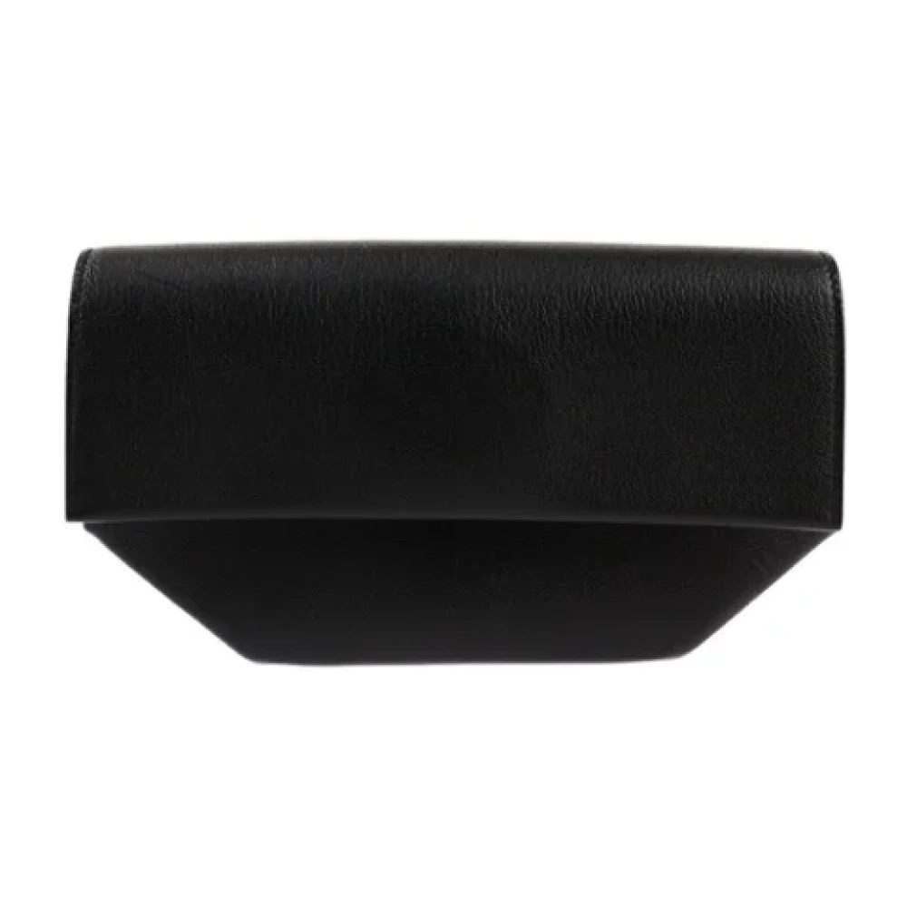 Hermès Vintage Pre-owned Fabric clutches Black Dames