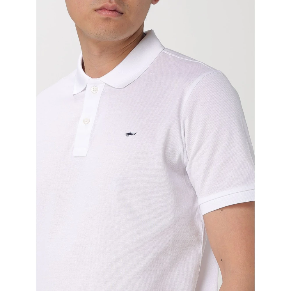 PAUL & SHARK Witte T-shirts en Polos White Heren