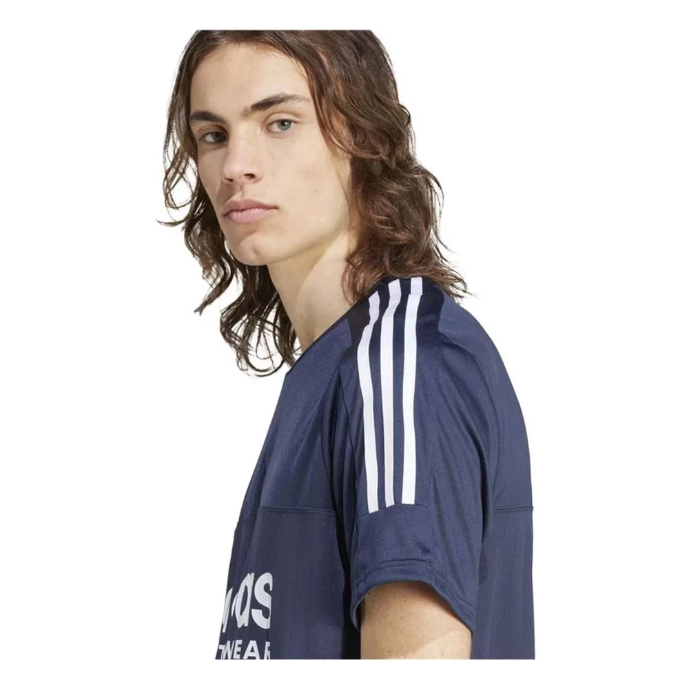 Adidas Tiro Tee Q1 T-shirt Blue Heren