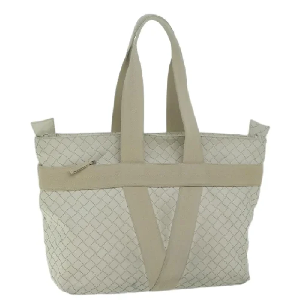Bottega Veneta Vintage Pre-owned Leather handbags White Dames