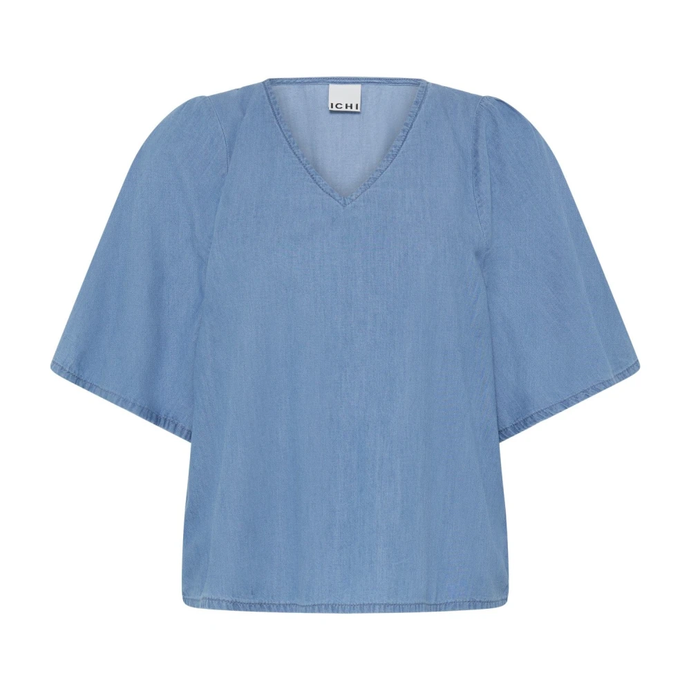 Ichi Damen Bleu Hemd Barcy Zabby - Bild 2
