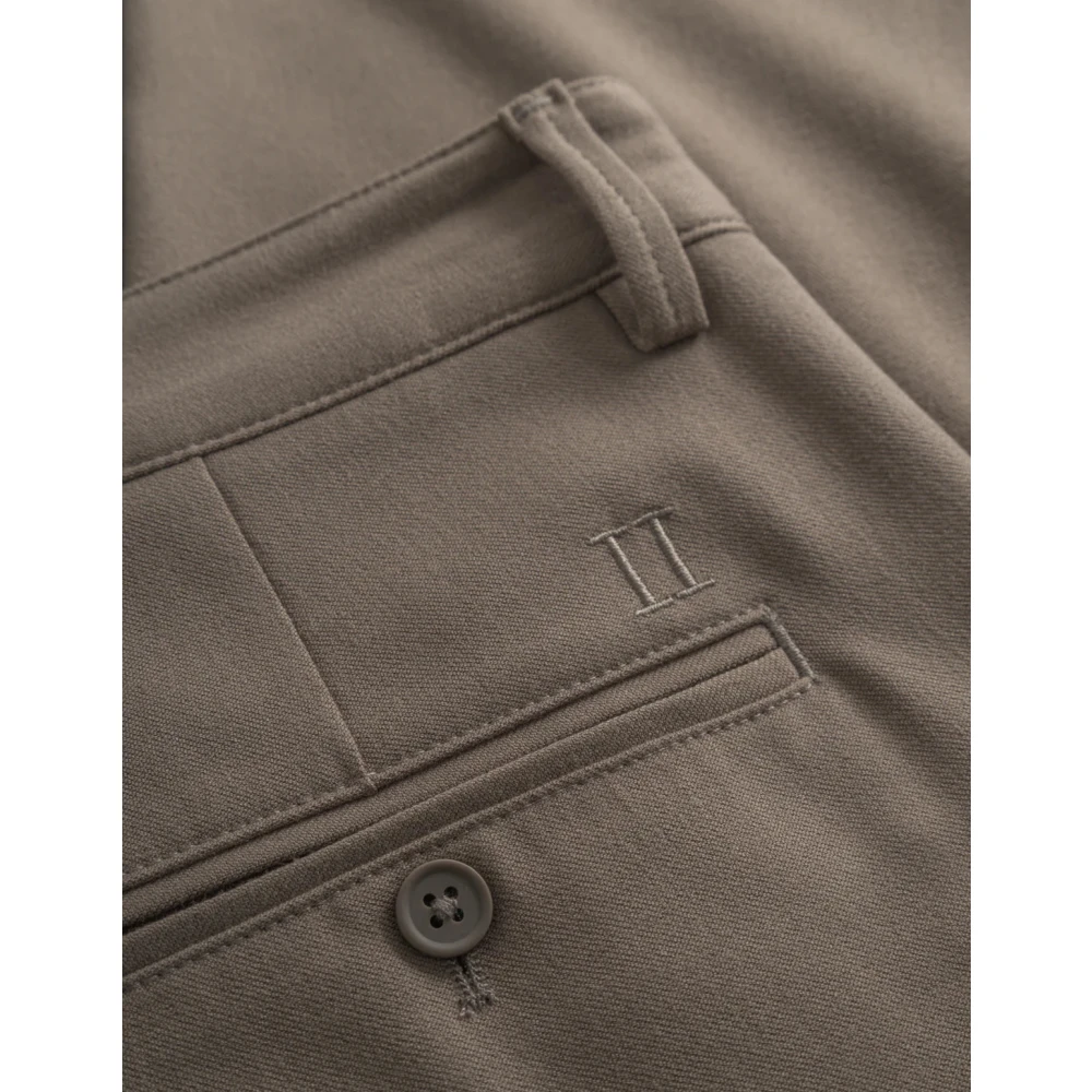 Les Deux Nette Slim Fit Oprolbare Broek Gray Heren