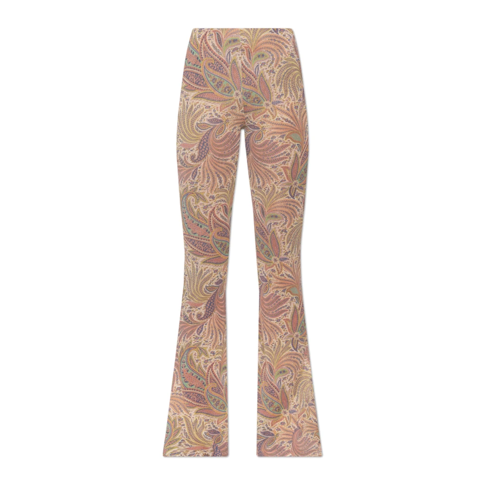 ETRO Broek met uitlopende pijpen Beige Dames