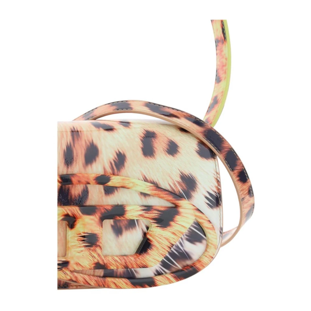 Diesel Schoudertas met Reliëf Logo Multicolor Dames