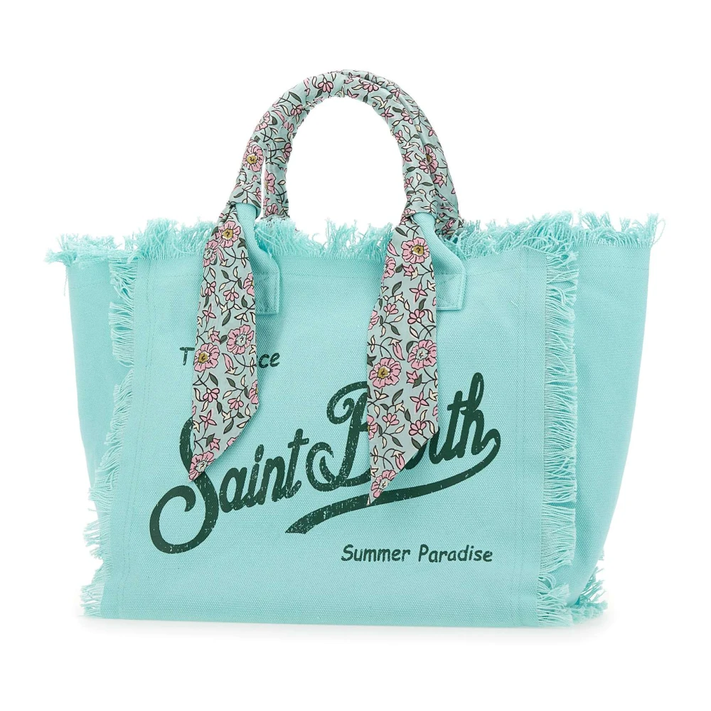 Mc2 Saint Barth Women's Blue Vanity Foulard - Shopping Bags - One Size - Bags