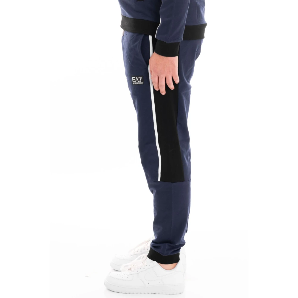 Emporio Armani EA7 Heren Tracksuit Blue Heren