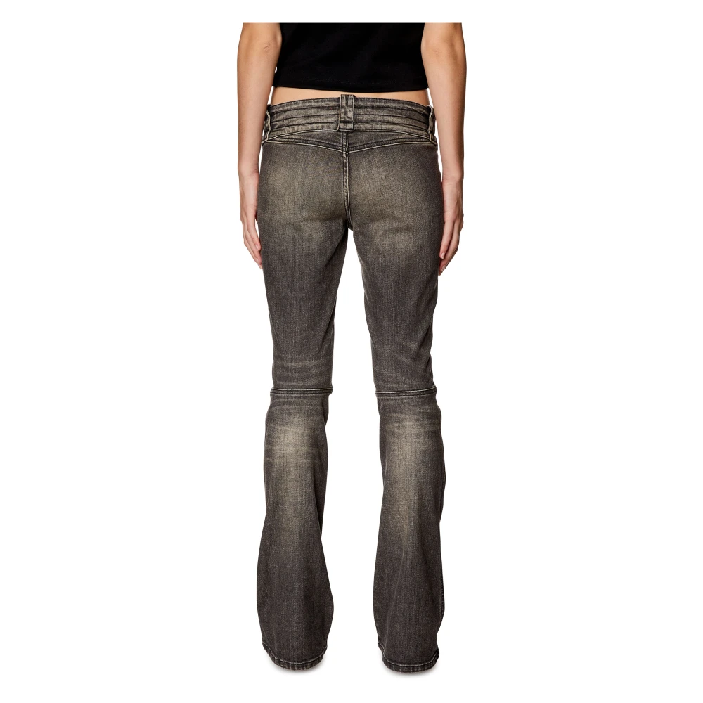 Diesel Bootcut and Flare Jeans Belthy Gray Dames
