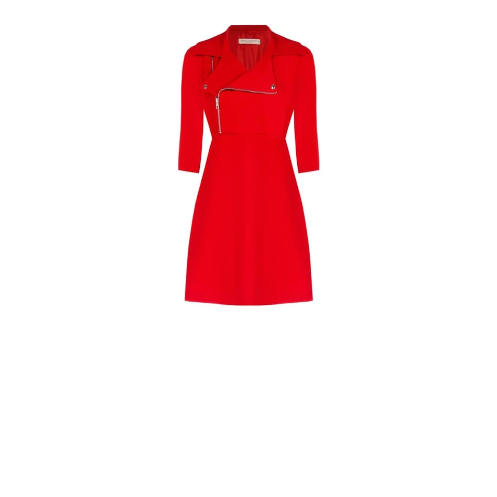RINASCIMENTO 3 4 Mouw Korte Kokerjurk Red Dames