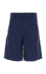 bermuda-bleu-en-coton-stretch