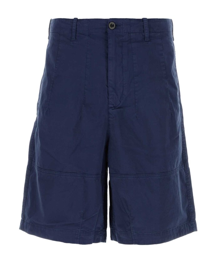 bermuda-bleu-en-coton-stretch