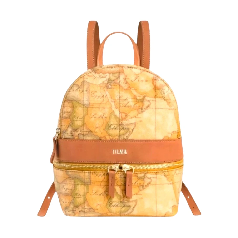 Alviero Martini 1A Classe Beige Backpacks, Female, One Size, Zainetto