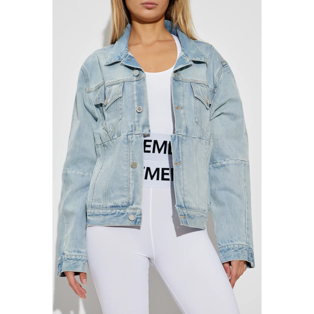 Vetements Denim jas Blue Dames