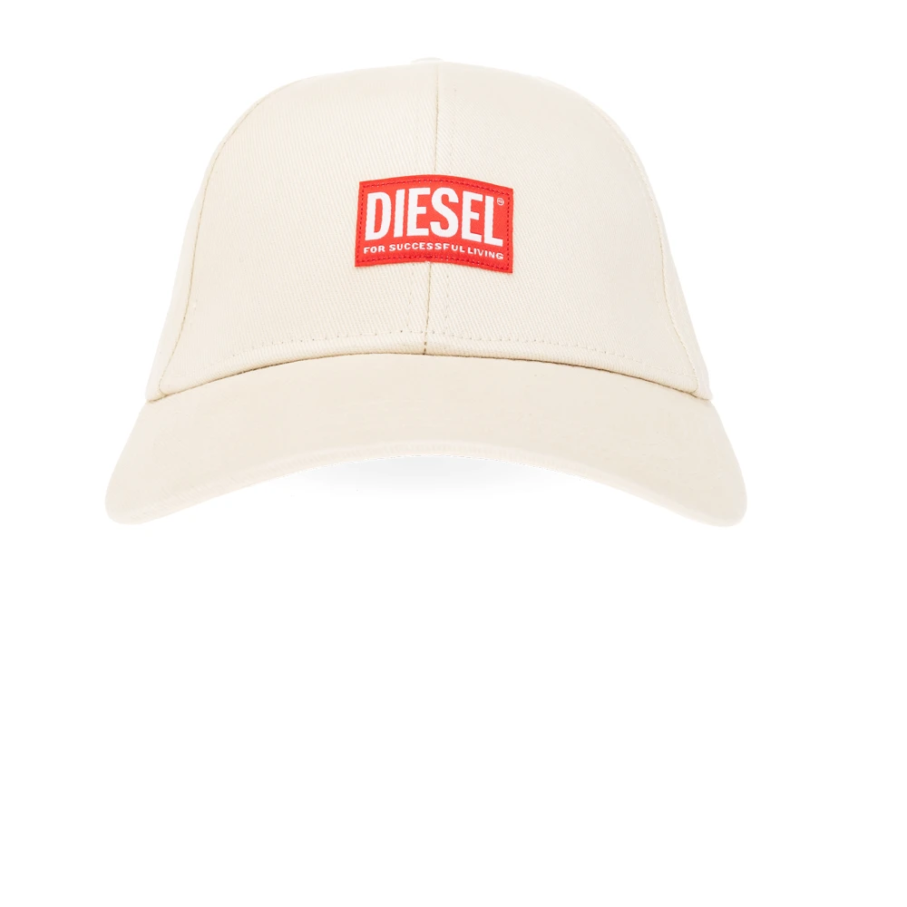 Diesel Herr Beige Accessoarer M, Bomull, Basebollkeps