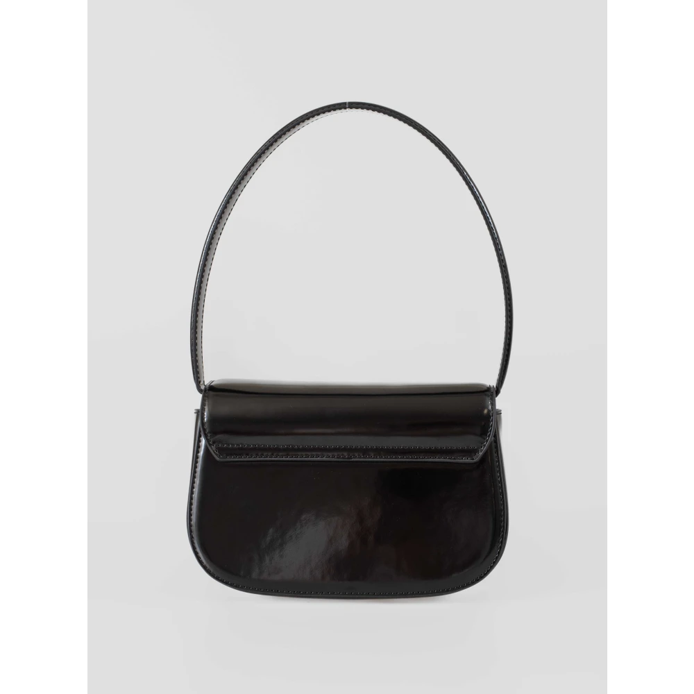 Diesel Schoudertas 1DR Eigentijdse Stijl Black Dames