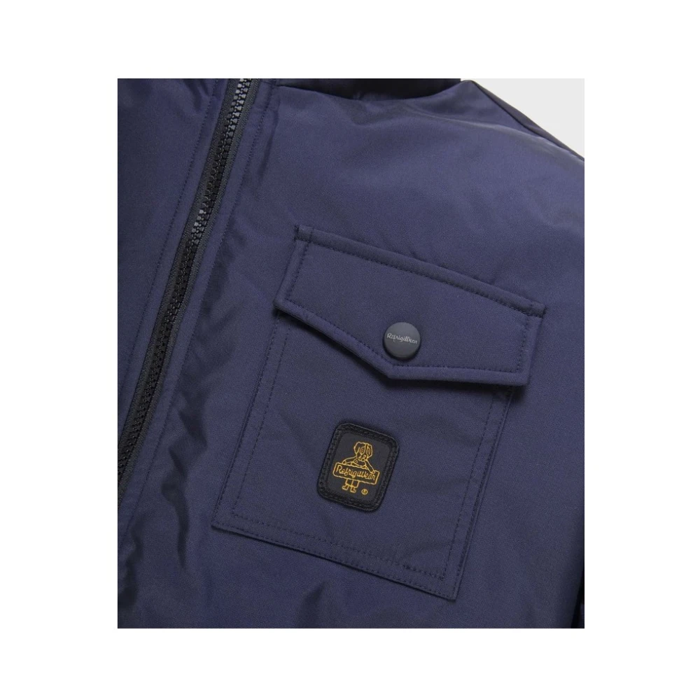RefrigiWear Nieuwe Captain Winter Bomberjack Blue Heren