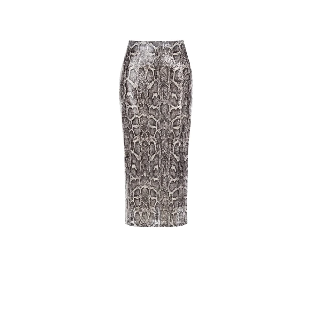 RINASCIMENTO Python Paillet Potlood Rok Multicolor Dames