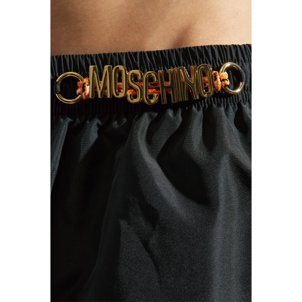 Moschino Zwembroek Black Heren