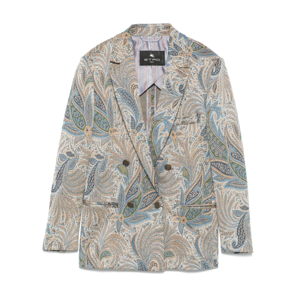 ETRO Kleurrijke Jassen voor Mannen Multicolor Dames