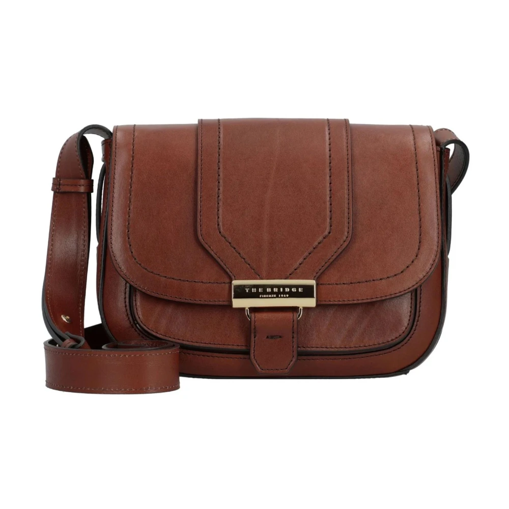 The Bridge Mujer Marrón Bolso Bandolera De Cuero Línea Benedetta