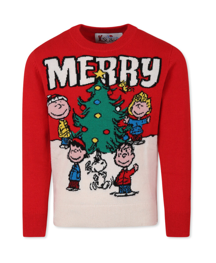 pull-de-noel-rouge-avec-impression-peanuts