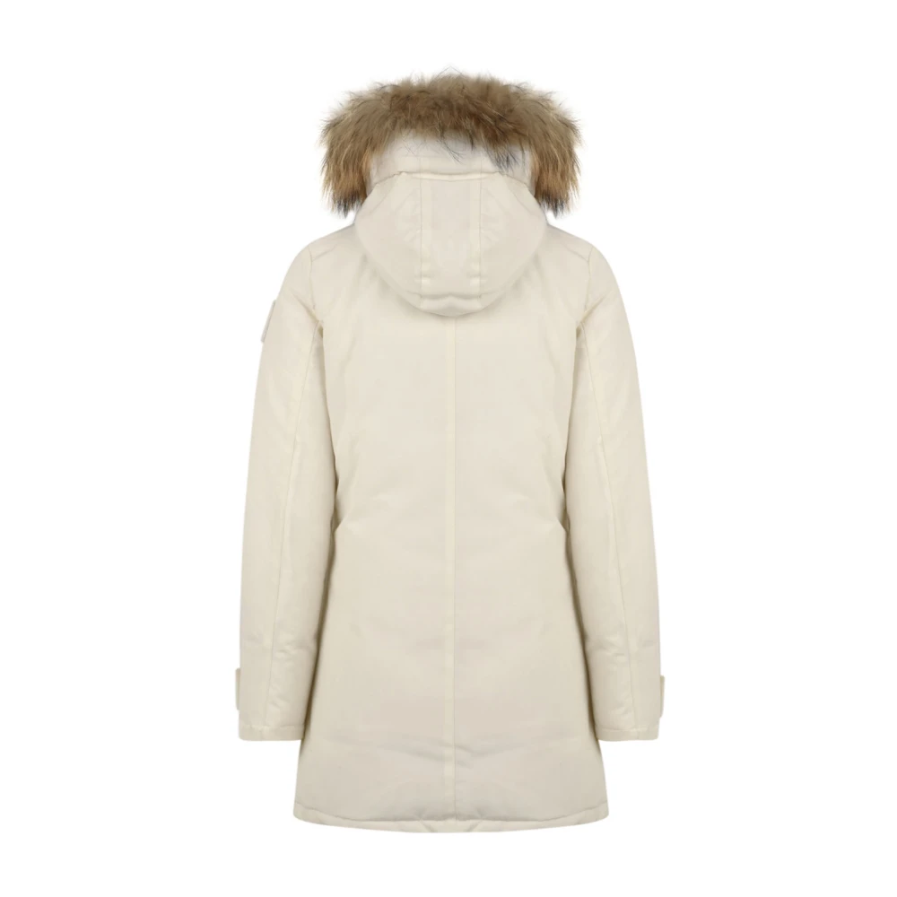 BomBoogie Stijlvolle witte jas voor vrouwen White Dames