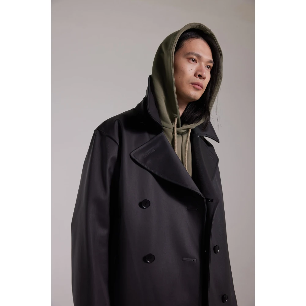 Stutterheim Klassieke Waterdichte Erwtenjas Black Heren