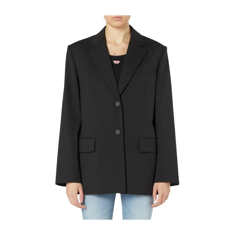 Diesel Femme Noir Vestes, Taille: 44 Fr G-Kess-R1 Blazer