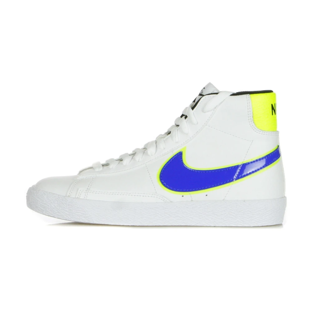 Nike Blazer Mid GS Höga Sneakers White, Dam